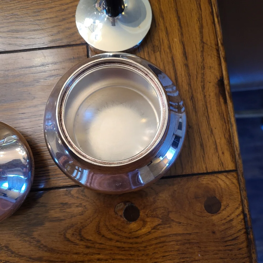 Cohr Hans Peter Jacobsen 1950s creamer and sugar set